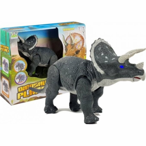 Lean Sport Velká figurka dinosaura Triceratopse na bateri...