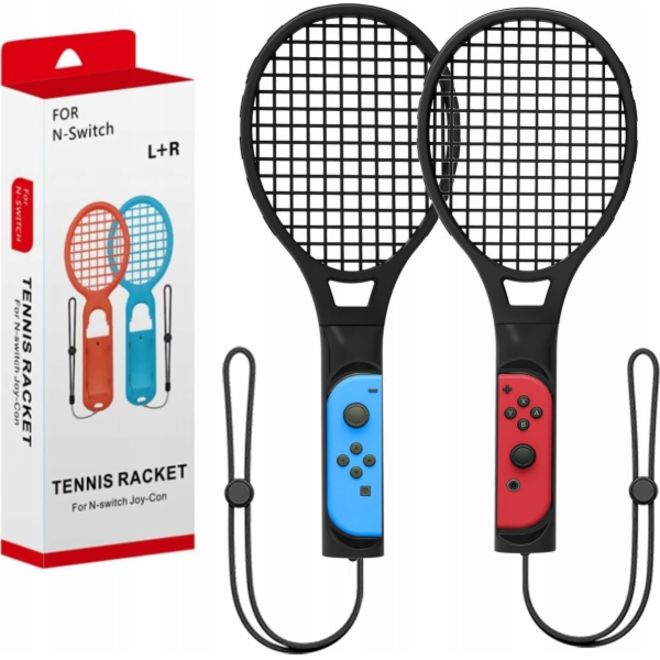 JYS Tenisová raketa 2x pro Joy-Con Joy-Con pro Nintendo S...
