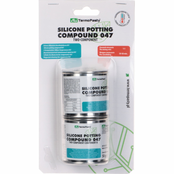 AG TermoPasty Dvousložková silikonová náplň 047 100g