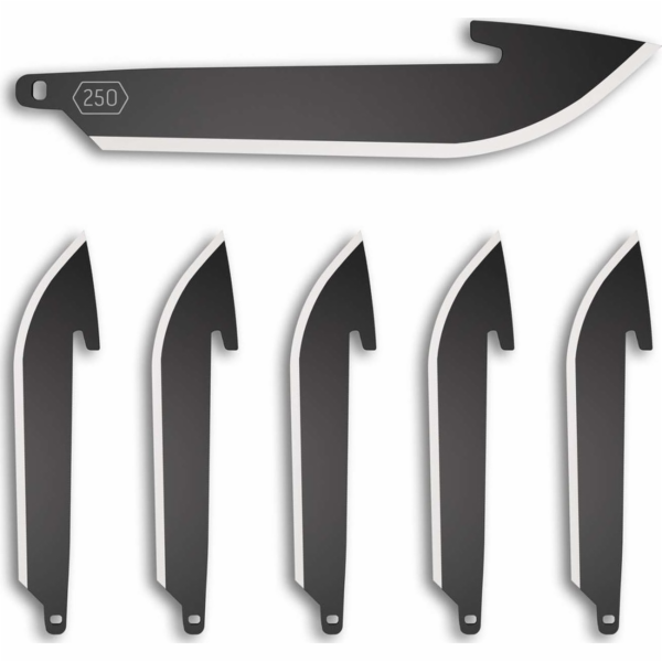 Outdoor Venkovní 6 čepelí Edge DropPoint 250 Black