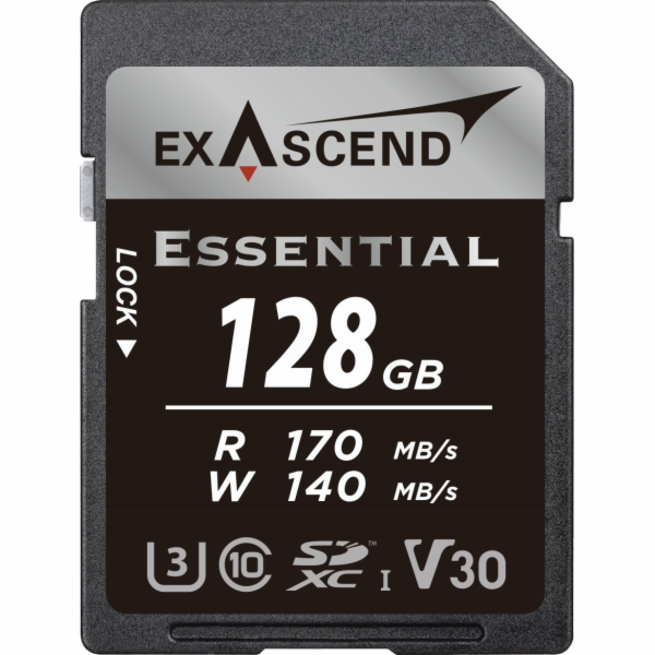 ExAscend Paměťová karta Essential UHS-I V30 128GB