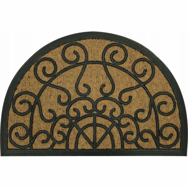 Douceur d`Interieur Vnitřní rohožka Půlkruhová rohožka s ...