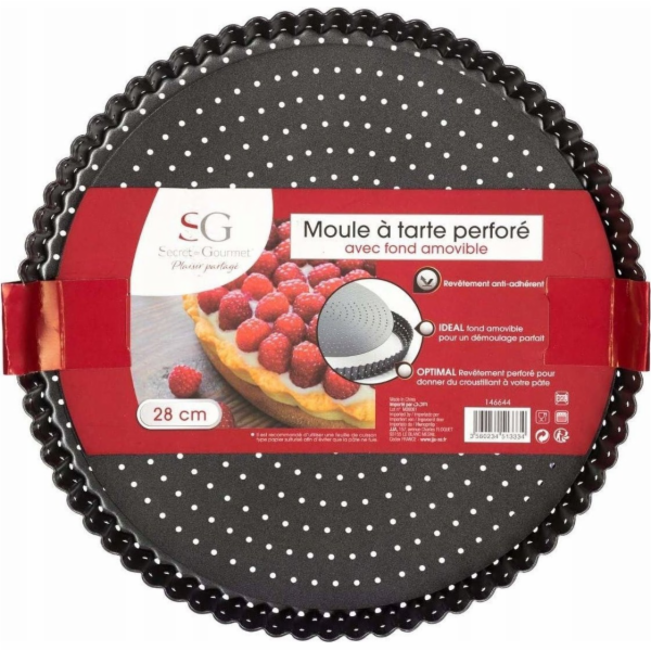 5five Tart, forma na pečení quiche, O 28 cm, kovová