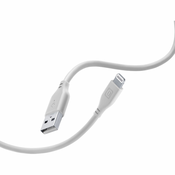 Cellular Line Kabel USB Lightning - USB-A 1,2 m šedý (USB...