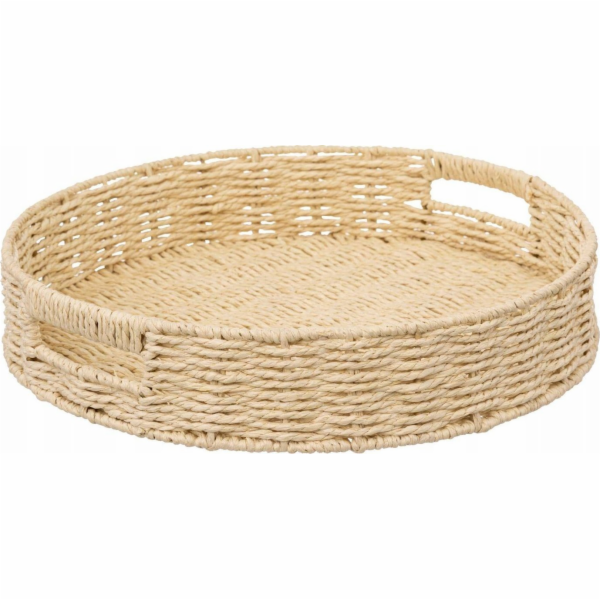5five Dekorativní podnos Kord, kulatý, O 35 cm