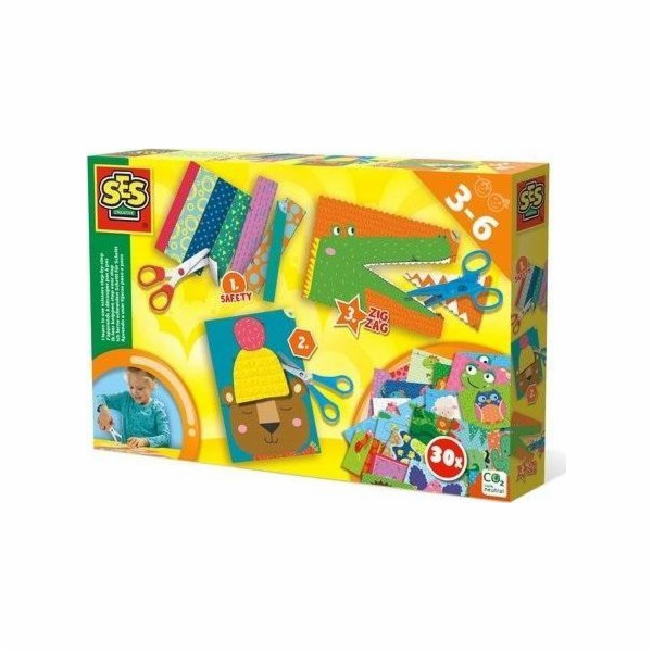 SES Učím se krok za krokem používat nůžky