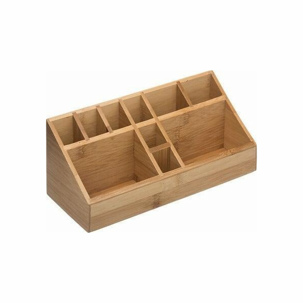 5five Bambusový organizér na doplňky, kosmetiku, multifun...
