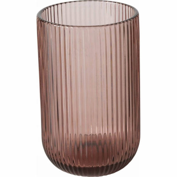 Boltze Sklenice na vodu RIGANO, drážkované sklo, 320 ml
