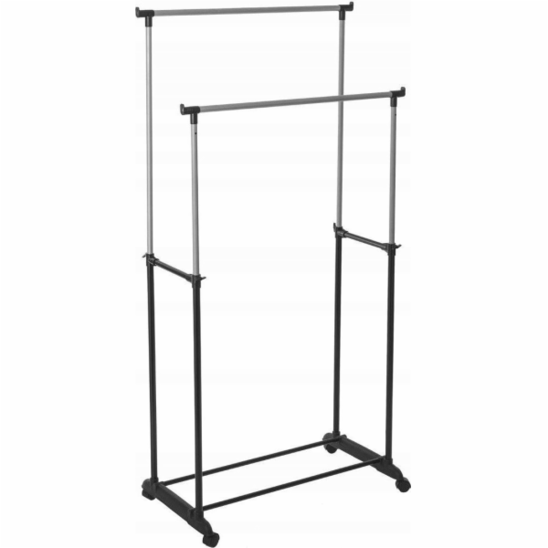 5five Mobilní ramínko na oblečení, dvojitá rukojeť, 160 cm