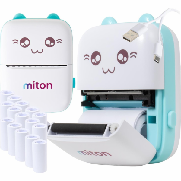 Eltrox Termotiskárna Miton D-001 + 15 rolí