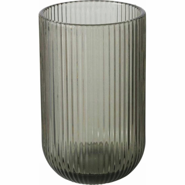 Boltze Sklenice na vodu RIGANO, drážkované sklo, 320 ml