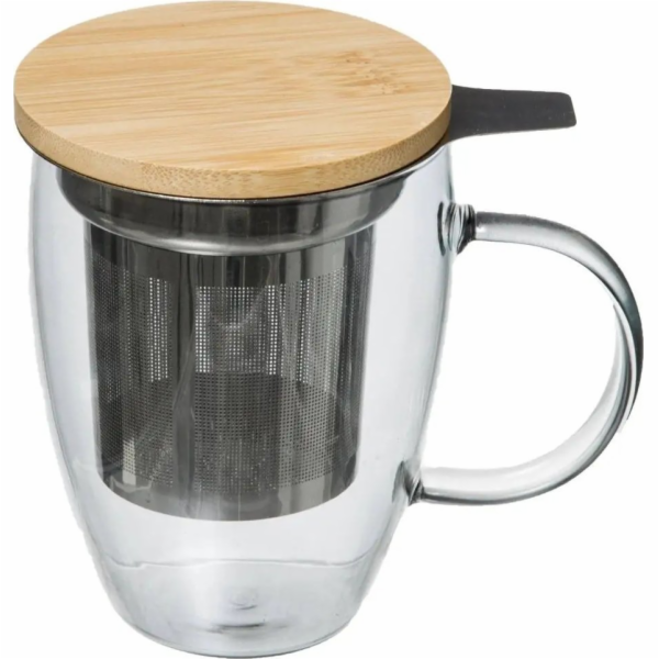 Secret de Gourmet Hrnek ARHA s nálevníkem, 400 ml, sklo