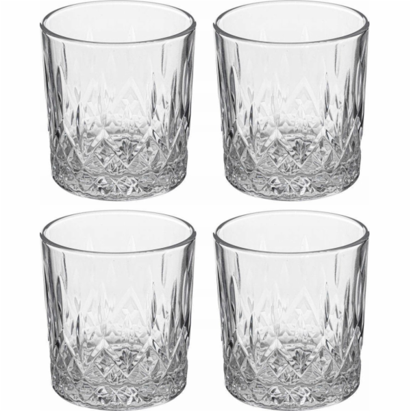Secret de Gourmet Sklenice na whisky CHARLES, 4 kusy, 240 ml