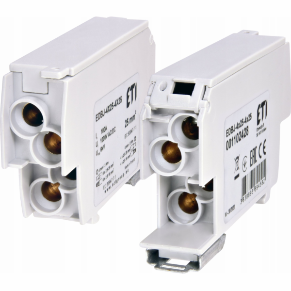 Etipo Rozvodný blok ETI Polam 001102428 100A (4x2,5-25mm2...