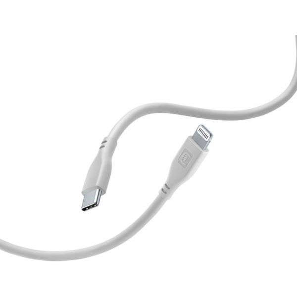 Cellular Line Kabel USB Lightning - USB-C 1,2 m šedý (USB...
