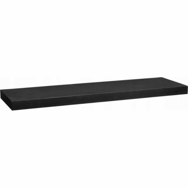 5five Dekorativní police černá FIXY, 80 cm