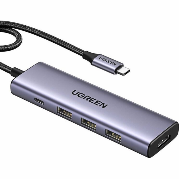 Ugreen USB HUB Hub USB-C Ugreen CM511, HDMI 4K 60Hz, 3x U...