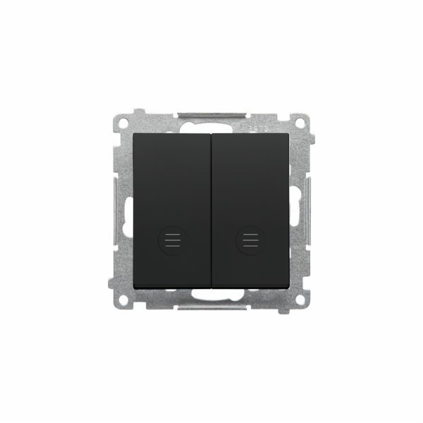 Kontakt-Simon Svícnový spínač 55 TW5L2.01/149 s LED podsv...