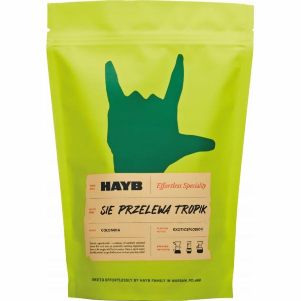 HAYB Kávová zrna HAYB - Pour Over Tropik Filter 250g