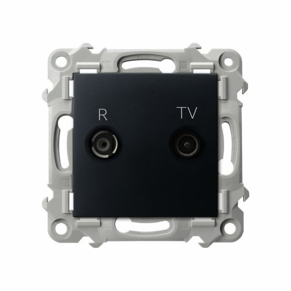 Ospel RTV zásuvka Ospel Szafir GPA-ZK/m/33 finální černá ...