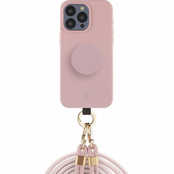 Just Elegance JE 3v1 PopGrip iPhone 15 Pro 6.1 růžová/růž...