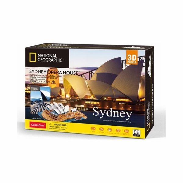Cubic Fun KUBICKÁ ZÁBAVNÁ HÁDANKA 3D NATIONAL GEOGRAPHIC ...