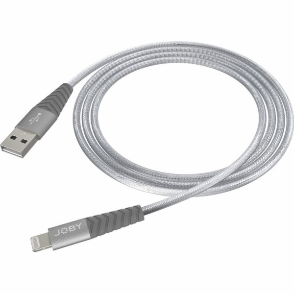 Joby USB kabel Lightning na USB-A 1,2 m šedý (JB01815-BWW)