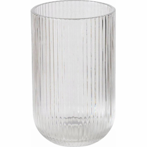 Boltze Sklenice na vodu RIGANO, drážkované sklo, 320 ml