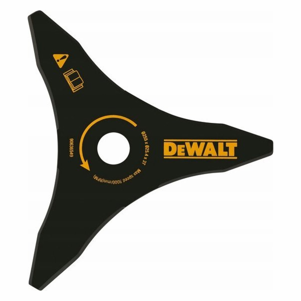Dewalt 3zubý kartáčový nůž 255 mm