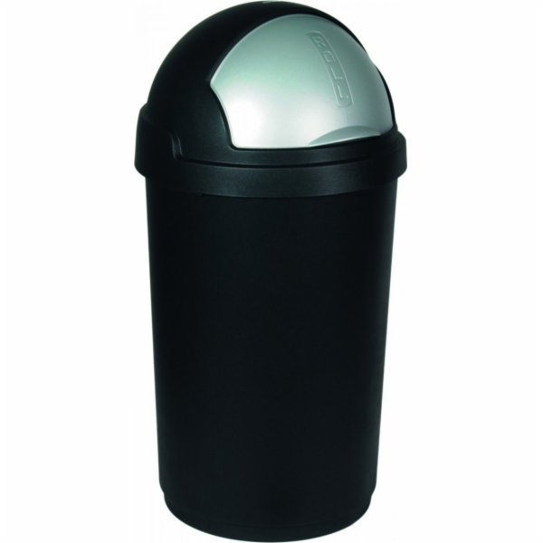 Curver Odpadkový koš výklopný 50l černý (3253923931587)