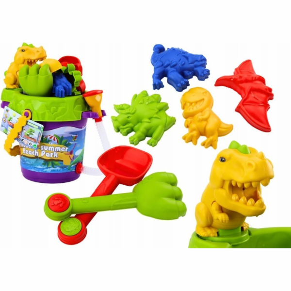 LeanToys Pískoviště s kbelíkem do sprchy, konví do sprchy...