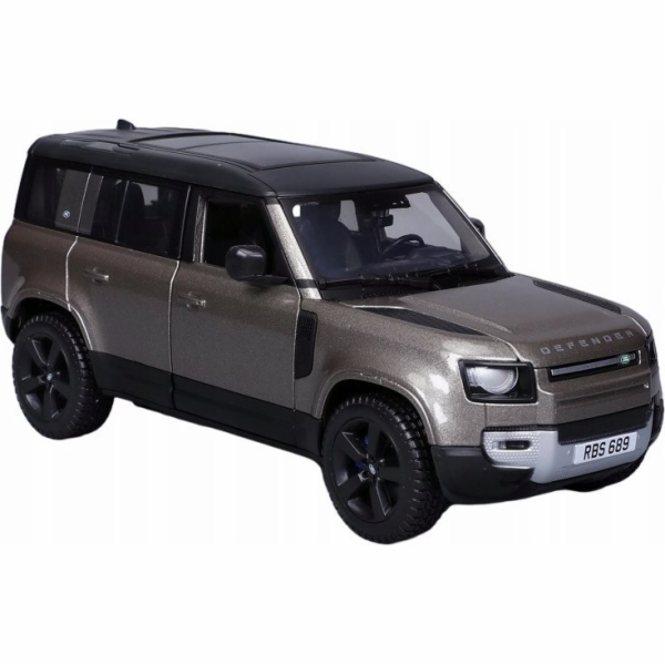Bburago BBU 1:24 Land Rover Defender 2022 stříbrný 21101SL