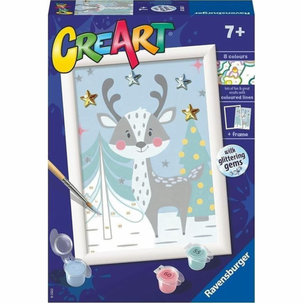 Ravensburger CreArt: Zimní jelen