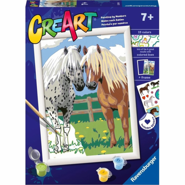 Ravensburger CreArt pro děti: Šťastní koně