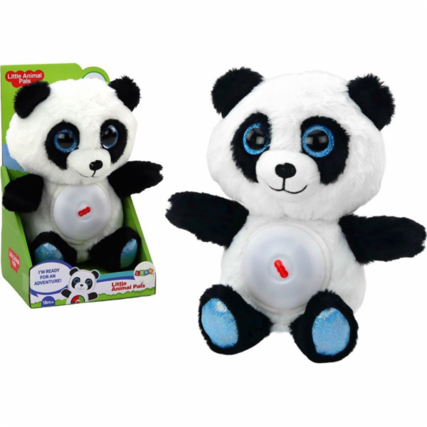LeanToys Plyšová hračka Panda Bear Sleeper Lullaby Lamp 3...