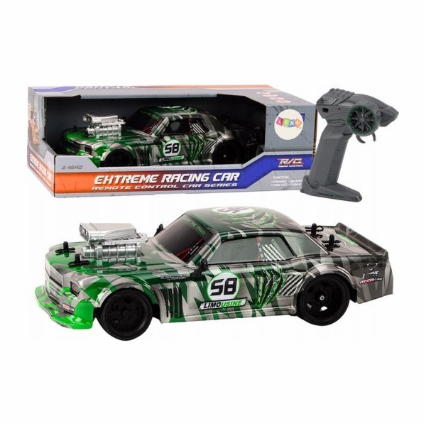 LeanToys auto na dálkové ovládání RC 1:16 gumová kola Dri...
