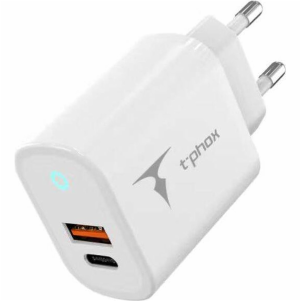 T-Phox Nabíječka 45W USB + USB-C T-PHOX GLORY bílá