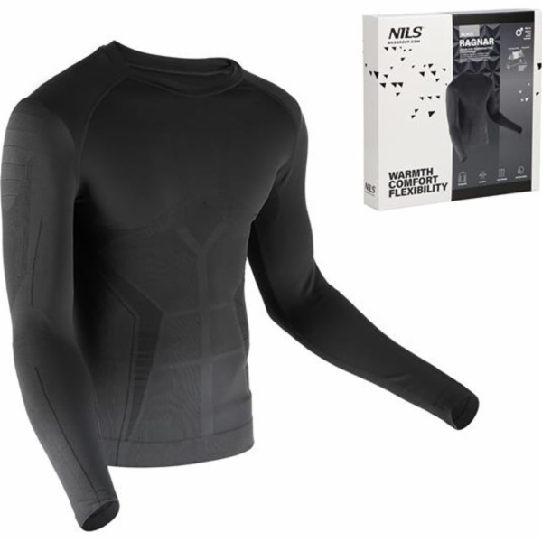Nils Extreme BTK0060 PÁNSKÁ TERMOAKTIVNÍ KOŠILE ČERNÁ 2XL...