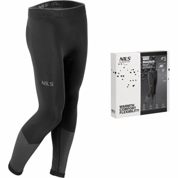Nils Extreme Pánské termokalhoty BTS0464 ČERNÉ L/XL MAGNU...