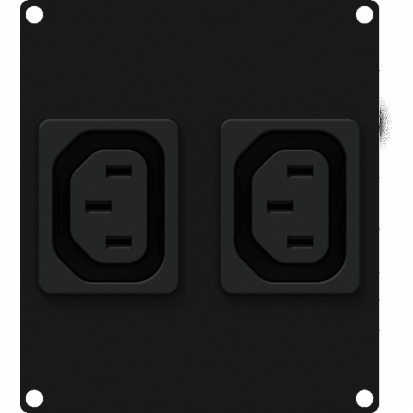 Caymon CAYMON CASY282/B Panel CASY se 2 Euro výstupními n...