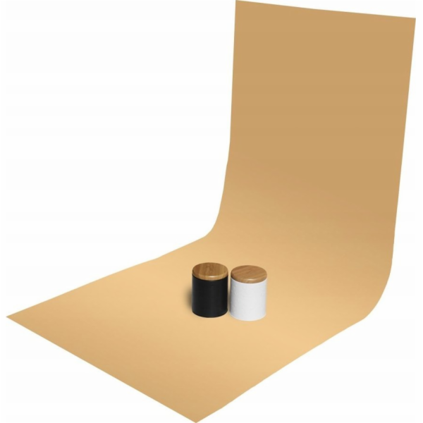 GlareOne GlareOne PVC pozadí 60x130cm - oranžové