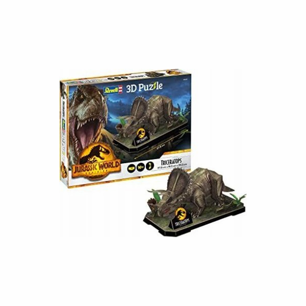 Revell *****REVELL 3D puzzle Jurský Triceratops 00242