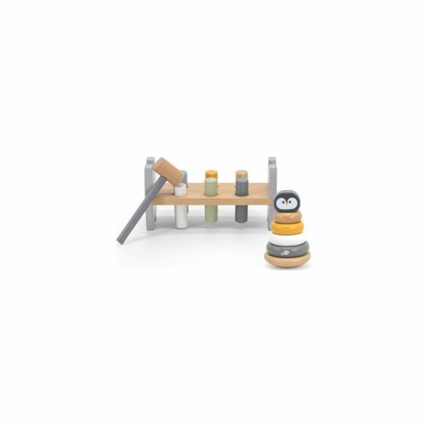 Viga Viga 44209 PolarB Penguin Punch and Pyramid