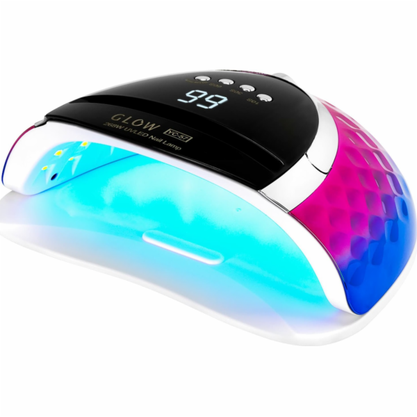Activeshop Lampa na nehty UV LED YC57 RN modrá růžová 268W