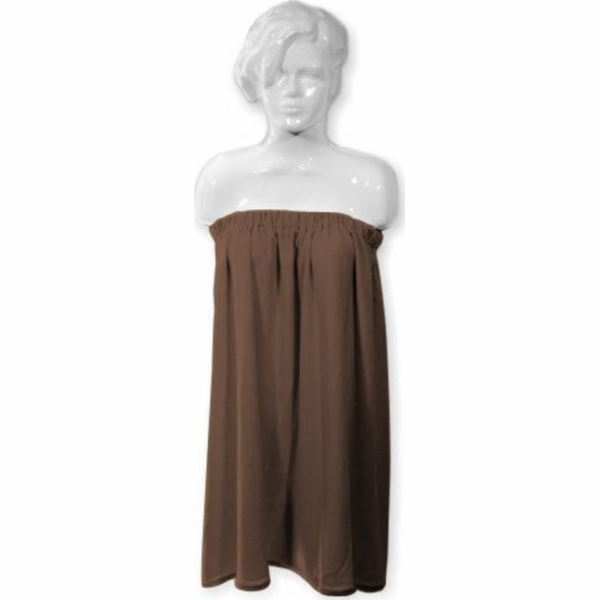Activeshop Hnědý froté plášť č. 30