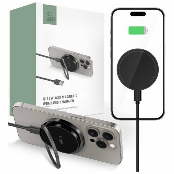Tech-Protect Nabíječka TECH-PROTECT QI15W-A33 MAGNETICKÁ ...