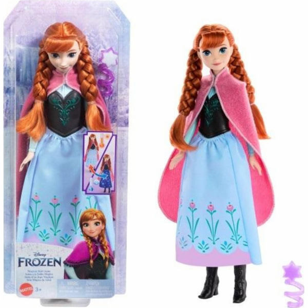 Mattel Disney Ledové království Panenka Barbie Anna s kou...