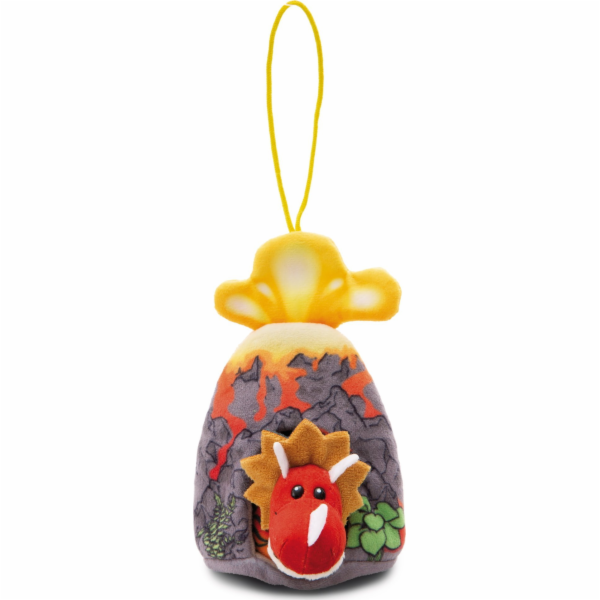 NICI NICI 49463 Maskot dinosaura Cerastupsy červený ve vu...