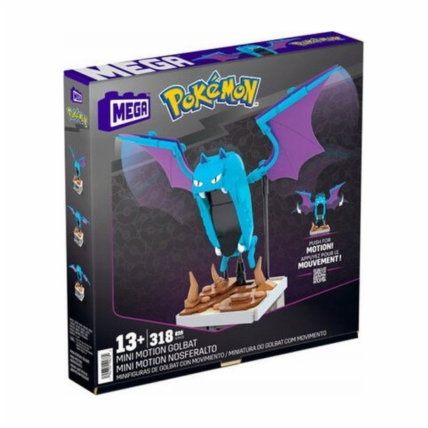 Mattel MEGA POKEMON mini pohyblivý Golbat HTH72/6
