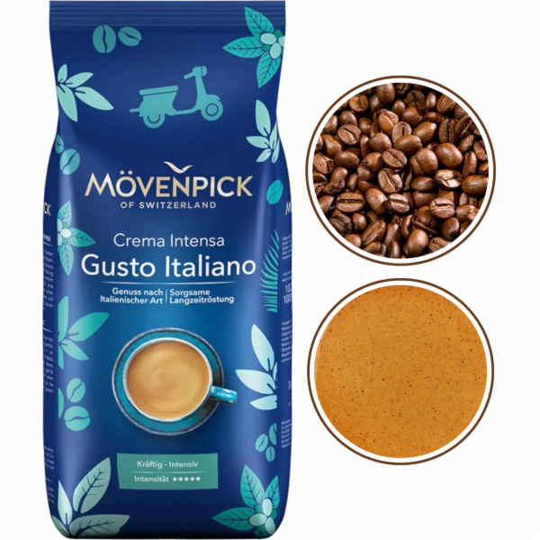 Movenpick Kávová zrna Gusto Italiano Crema 1 kg